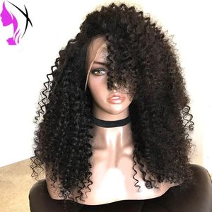 Wigs Full density kinky Curly Synthetic Lace Front Wig Heat Resistant Fiber For black Women black Grey White Blonde Brown Red Color afr