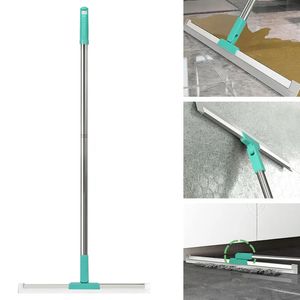 35/52 cm Silicone Scopa Magica Peli Strumenti per Spazzare Finestra per la casa Pulizia del Pavimento Seccatoio Manico Lungo Raschietto Mop Pulitore per Polvere 240103