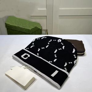 Designer Men's Luxury Beanie Hat Ladies Autumn Winter Fashion Classic Embroidery Outdoor Casual Warm Knit Hat