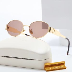 Klassische Marken-Retro-Sonnenbrille für Herren, luxuriöse Designer-Brille für Damen, Ray-Metallrahmen-Glaslinsen-Design-Sonnenbrille mit Box