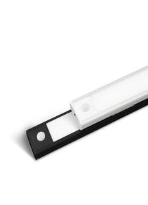 Luz de armario recargable por USB de brillo ultrafino para el hogar, Sensor de Movimiento PIR inalámbrico de 23cm y 40cm, iluminación LED para debajo de vitrina 9652282