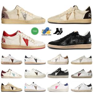 OG Dupe sneakers mocassini da uomo scarpe firmate da donna piattaforma Goldens stelle rosa hi ball super star histar ballstar superstar scarpe da ginnastica con paillettes dorate dhgate.com