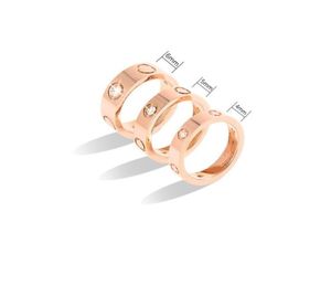 designer ring toppkvaliteter extravagant set kärlek ring guld silver rose rostfritt stål ringar nya mode kvinnor män bröllop 3667018
