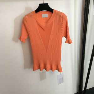 Maglioni elastici da donna Maglione di design con spille alla moda 4 colori Top in maglia Slim Soft Touch Camicie per ragazze Maglioni Abbigliamento