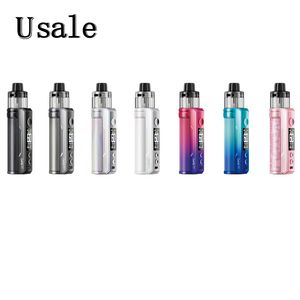 VOOPOO DRAG S2 KIT 60W VAPEデバイスビルトイン2500MAHバッテリー5ML PNP X DTLカートリッジ0.2OHM 0.3OHMコイル100％本物