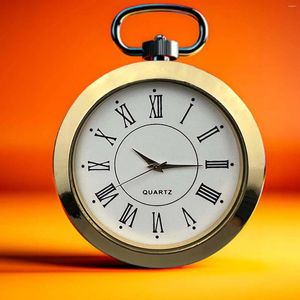 Wall Clocks 2-1/8 Inch (55 Mm) Insert Gold Clock Easy To Read Round For DIY Self Installation Living Room Table Office