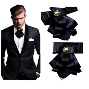 Düğün Sağdıç Bow Tie Metal Köşeler Çok Ödemeli Bow-Tie Çiçek Yaka Erkek İş Suits193R