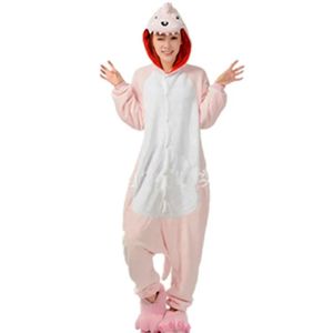 Kostüm kış unisex yetişkin pembe dinozor onesie pijamalar cosplay hayvan pijama onesies pembe ejderha bayan pijama hayvan pijama kawaii ju