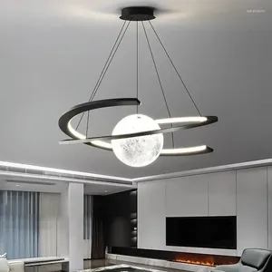 Pendant Lamps Home Decor LED Lamp Indoor Suspen Lighting Dining Room Ceiling Hanging Light Living Kitchen Chandelier