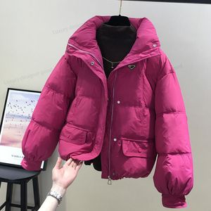 Women Winter Hooded Embroidery Down Jacket Warm Parka Coat Face Multiple Colour Printing Jackets