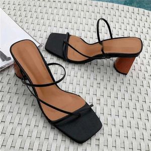 Sandálias Mulher 8cm Salto Alto Clássico Bloco Plataforma Bombas Senhora Chunky Fertsh Brown Casamento Prom Sandles Sapatos