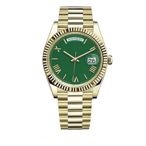 deenu1watches Men's automatic mechanical watch 40mm stainless steel swimming wristwatch design classic sapphire luminous watches business leisure montre de luxe