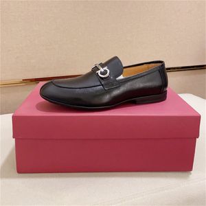 6Model Shoe Mens Formal Loafers Man Office Shoes Luxury Coiffeur Leather Shoes Men Classic Black Wedding Dress Sepatu Slip On Pria Size 38-46