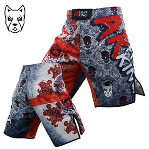 MMA Flower Rose Skull Shorts Thai Boxing Comprehensive Fighting Sports Fighting Sanda Boxing Training Martial Arts Customized Fitness