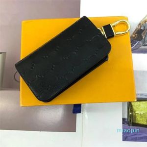 New 2024 designer Key Case wallets Male PU Leather Holder Women Smart Housekeeper designer mens bag Keychain Case Car pouch designer Bag Car Key Wallet