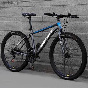 Cyklar Högkvalitativt billigt pris 21 24 Speed ​​Mtb Mountain Road Bike 24/26/27,5/29 tum skivbroms hastighet Mountain Bike BicyClel240105