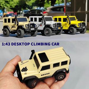 LDARC 1/43 RC CAR 4WD X43オフロードミニシミュレーションクライミングカーライト制御RC無線制御モデル240105