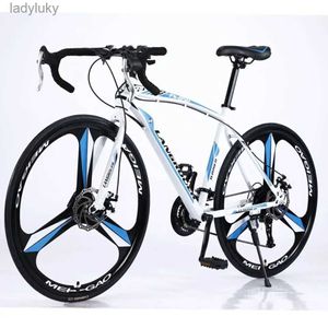Bikes MACCE Brand Manufacturing Road Bike 21Speeds 26Inch Aluminum Alloy Dual Disc Brakes Road Bicycle for Man Cycling MTBL240105