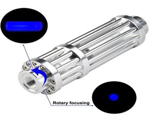 Potężny niebieski wskaźnik laserowy Torcha 450 nm 10000m wskaźniki wzroku laserowego Lazer Lazer Burning Matchbur Qyzya220E4813995