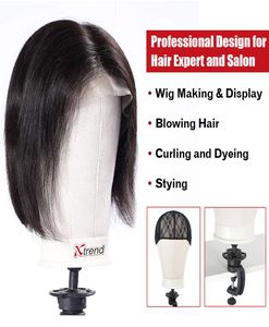 Hair Accessories Tools Poly Block Professional Mannequin Head White for Make Display Style Dry Wig With Mount Hole1095855