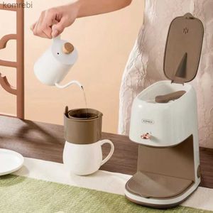 Kaffebryggare Mini Portable Coffee Machine and Tea Cooking Multifunktionell DRIP Kaffe Maskin Electric Espresso Coffee Maker Hushåll