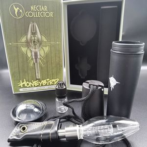 Honeybird 510 Smoking Pipes Kits Quartz Titanium Ceramic Nail Tip Available with Camera Container Water Pipe Dab Oil Rig