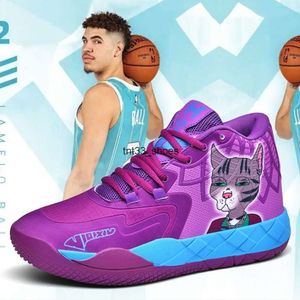 MB.01 MB.02 BOOTS Rick ve Morty Sıradan Ayakkabı Satılık Erkek Kadın Çocuklar Lamelo Ball Queen Kırmızı Spor Ayakkabıları