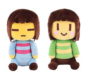 Undertale Frisk Chara Peluş Oyuncak Dolgulu Bebek 25cm10inch Tall3118806