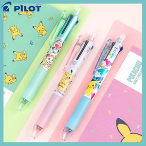 Japão PILOT Cute Stationery Limited Multi-Function Cartoon Anime Personagem Apagável Neutro Mão Conta Assinatura Caneta 0.5/0.38 240105