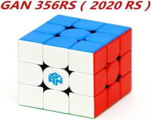 CORTPEED GAN 356 RS 3X3 Stickerelss GAN 356 R S 3X3X3 Speed ​​Cube Puzzle 356RS الإصدار Y200428319S2106696