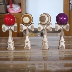 Ahşap Kendama Komik Ekleme Beceri Yaratıcı Kendama Beceri Topu Avlu Stadyumu Ev Parkı Kılıç Topu 240105