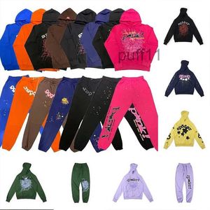 Hoodies Pink 555555 Herren Trainingsanzüge Designer-Sets Hosen Jacke Lässiges Sweatshirt Sp5der Young Thug Set Joggers Drucken Sweatsuit RKLL RKLL 27ES DRAY D1EN