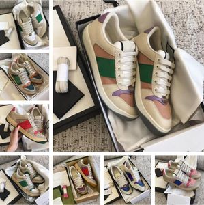 Designerskie buty 1977s Kobiety mężczyźni w trudnej sytuacji Sneakers Buty niskie top kryształowy trener swobodny słynny marka spacery w stylu retro stare brudne obuwie męskie impreza sukienka męska