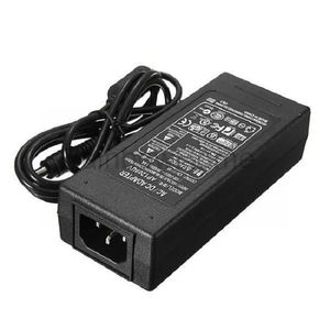 INVERTER AC - DC Güç Kaynağı Adaptörü 12V 5A 6A 8A 10A 10A 96W 120W LED Işık Şeridi Transformatör Monitörü Güç Kablosu Kablosu ile