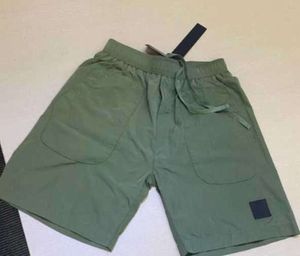 Praia 2023 Shorts de verão Mens Calças Curtas Moda Running Loose Quick Dry Lavagem Processo de Tecido Puro Trendy Casual Hip-hop Stones Island Motion Current 6003ess