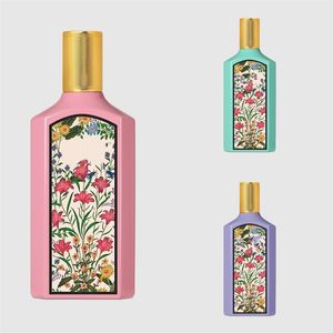 Nova marca de designer Flora Perfumes para mulheres Gardenia Colônia 100ml Mulher Sexy Jasmine Fragrância Perfumes Spray EDP Parfums Royal Essence Perfume de casamento Fragrância
