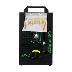 Tillbehör som röker mini Rosin Press Hine från LTQ Vapor KP1 Dual värmeskyltar med 4 ton tryck för DAB-tryckning av KP-1 Drop Deliver DHMK3