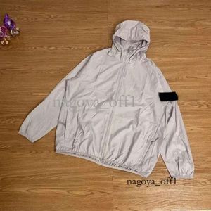 Designer-Jacken, Abzeichen, Reißverschluss, Stein, Oberbekleidung, Netz, Metall, Nylon, Overalls, Hemdjacke, Oxford, atmungsaktiv, tragbar, High-Street-Kleidung, Jacke 156