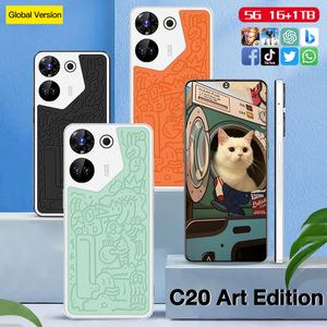 2024 Original C20 Art Edition Global Version 5G Smartphone Android 13.0 8800mAh Snapdragon 8 Gen2 Batteri 16GB+1TB 7.3 