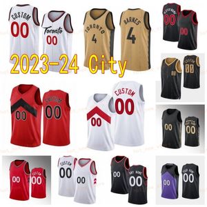 Uomo Donna City Basketball Gradey Dick Jersey 1 Dennis Schroder 17 Pascal Siakam 43 Scottie Barnes 4 Jakob Poeltl 19 Gary Trent Jr 33 Guadagnato Nome personalizzato Numero