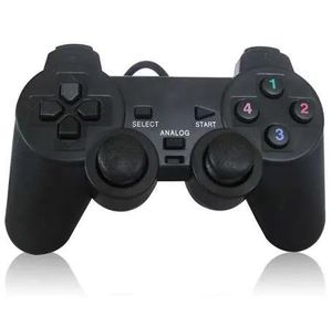 Joysticks USB Wired PC Game Controllerゲームパッドショック振動ジョイスティックゲームパッドJoypad Control for PCコンピューターラップトップゲームプレイ