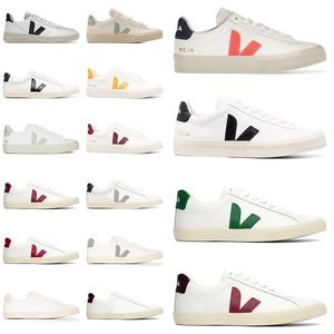 Toppkvalitetsdesigner Vejasn Women Shoes Dress Shoes Män och kvinnor Luxury Sneakers Classic Skate White Black Men's and Women Couples Casual Vegetarian Style Original