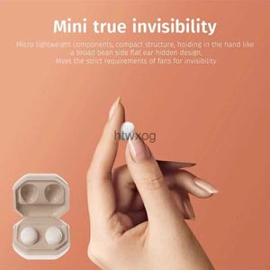 Cell Phone Earphones Small Bluetooth Earbuds Mini Cuffie Sleep Invisible Earphones TWS Wireless In Ear Headphones HiFi Stereo Music Headsets with Mic YQ240105