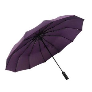 Regenschirme, 12 Rippen, tragbarer, faltbarer Regenschirm, winddicht, kompakt, für Reisen, automatisches Öffnen/Schließen, große Regenschirme für Herren und Damen, YQ240105