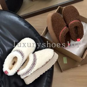 Damenpantoffeln Pantoufle Tazz Fur Slides Slipper Tasman Classic Ultra Mini Plateaustiefel Schnee Wolle Winter Australien Booties