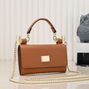 Designer Chain Bag Luxury Leather Women Single Shoulder Crossbody Bag Classic Casual Shopping Evening Dress Handbag Purse High-quality Gifts