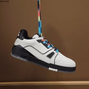 Tasarımcı Moda Eğitmeni Sneaker Intage Sıradan Ayakkabı Virgils Timsah-Dökülmüş Siyah Gri Kahverengi Beyaz Yeşil Buzağı Deri Fransız Ablohs Erkek Ayakkabı Kytr50001