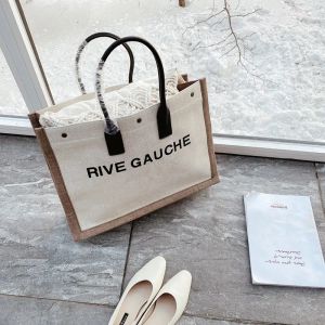 Uchwyt gauche weekendowy projektanta ręczna torba plażowa płótno letnie crossbody duże torby na ramię moda koszyk menu topy worki sprzęgła