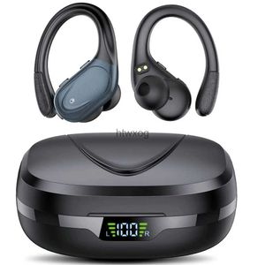 Mobiltelefonörlurar Nya trådlösa hörlurar Bluetooth -hörlurar Brusreducering TWS Earbuds Headset Stereo med mikrofon för sportspel Telefon YQ240105