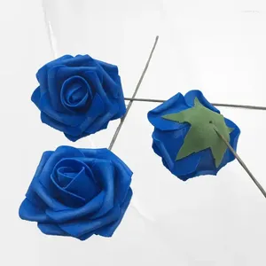 Decorative Flowers Stunning Simulation Of 8cm Stem PE Roses With Foam Flower Heads For Unforgettable Wedding Decor